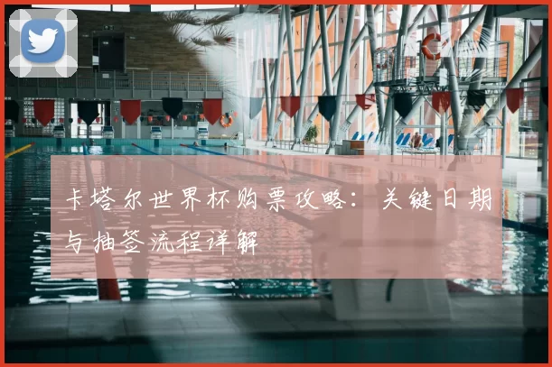 卡塔尔世界杯购票攻略：关键日期与抽签流程详解