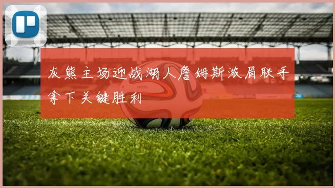 灰熊主场迎战湖人詹姆斯浓眉联手拿下关键胜利