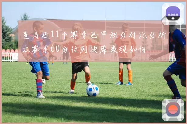 皇马近11个赛季西甲积分对比分析本赛季60分位列次席表现如何