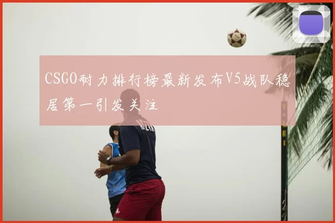 CSGO耐力排行榜最新发布V5战队稳居第一引发关注
