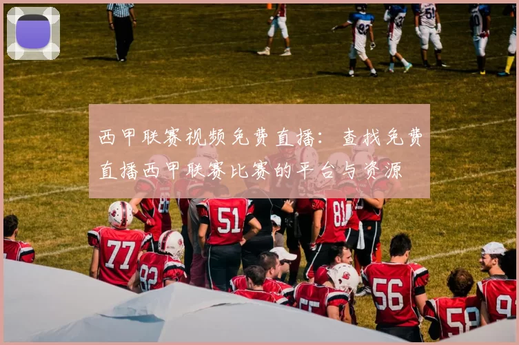 西甲联赛视频免费直播：查找免费直播西甲联赛比赛的平台与资源